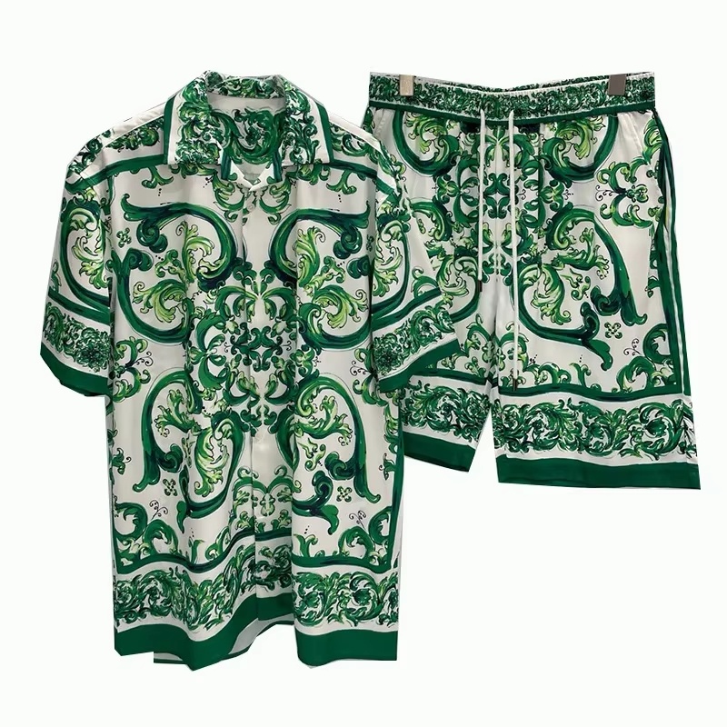 Summer Clothing Haul - 2026 Summer Digital Print Casual Short