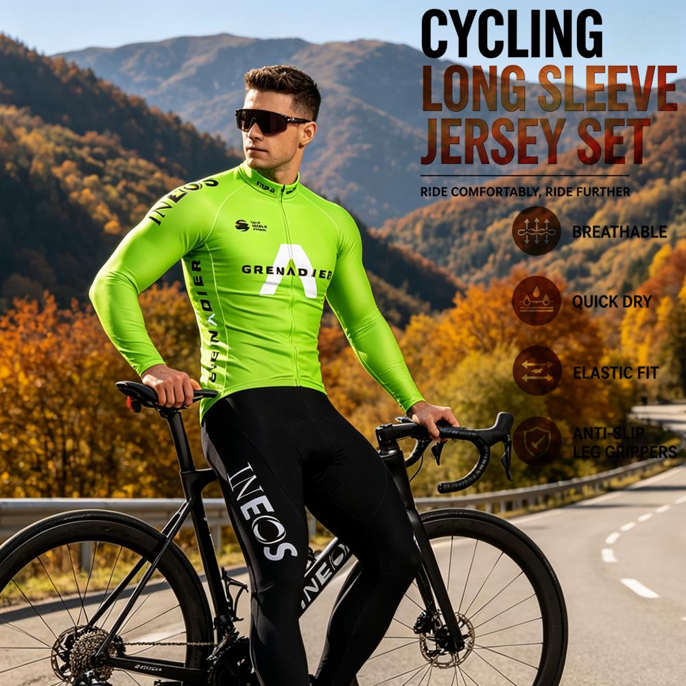 Summer Clothing Men Sale - Autumn Cycling Jersey Set Ropa Ciclismo