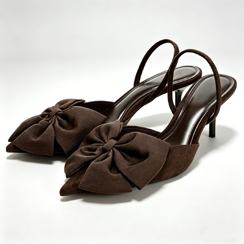 Summer Cloth - Sexy Pointed Toe Slingback Heels for