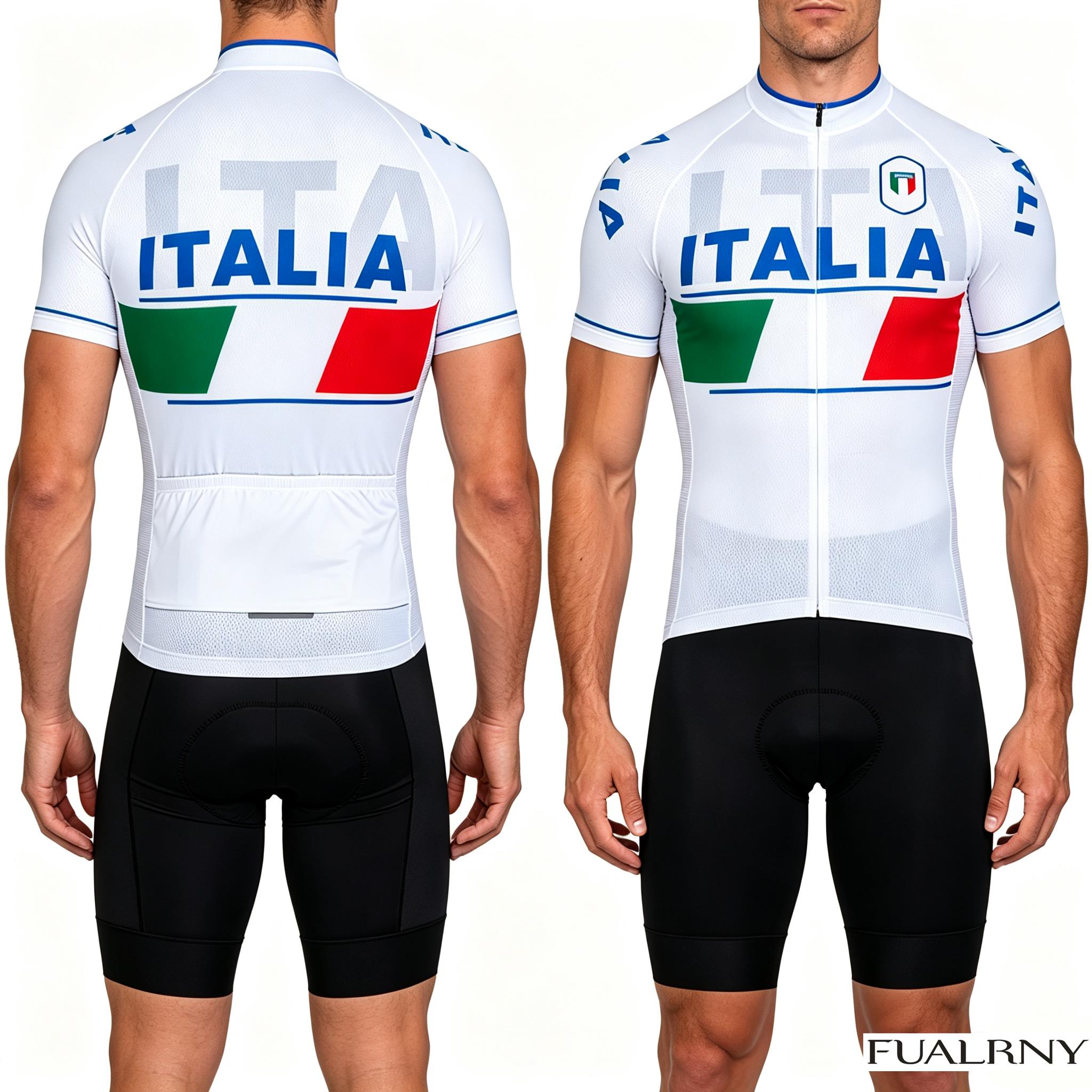 Summer Clothing Men Sale - ITALIA Summer Cycling Jersey Set Maillot