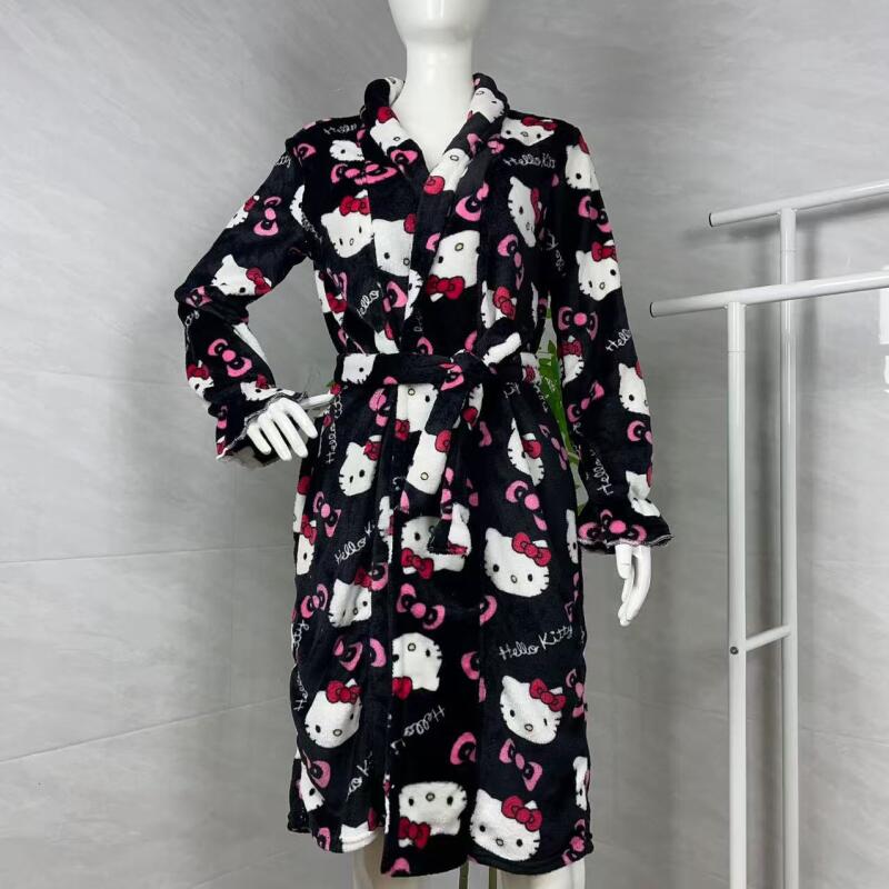 Summer Cloth - Nightgown Hello Kitty New Autumn Winter
