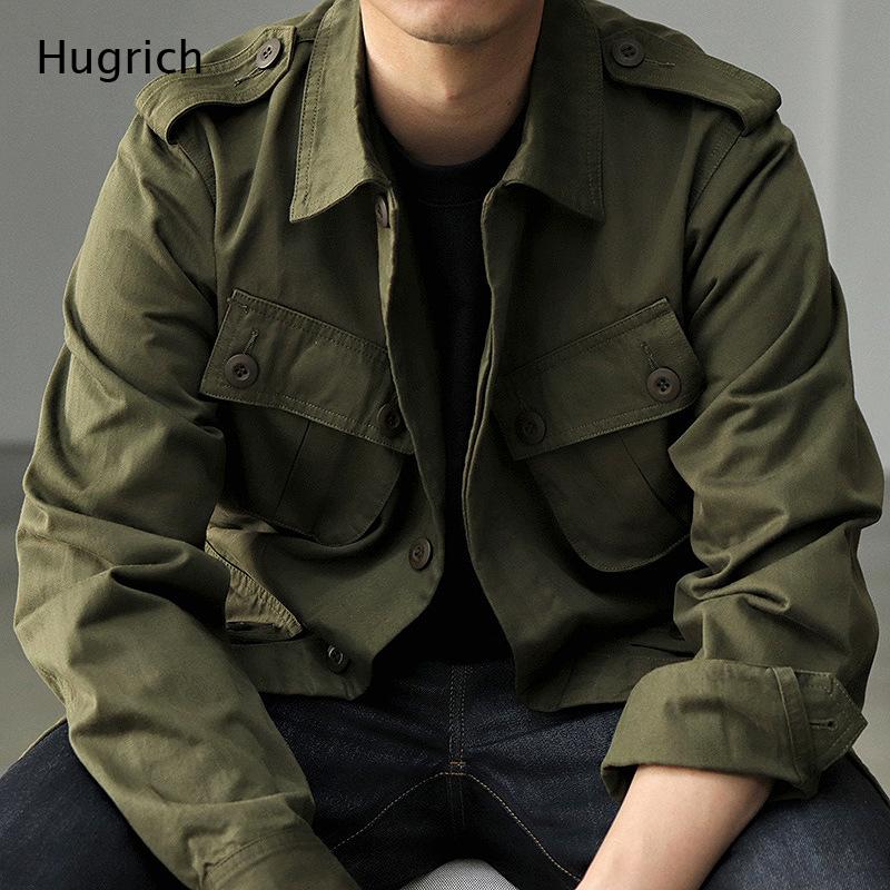 Summer Cloth - Men's Lightweight Cotton Army Green Epaulet