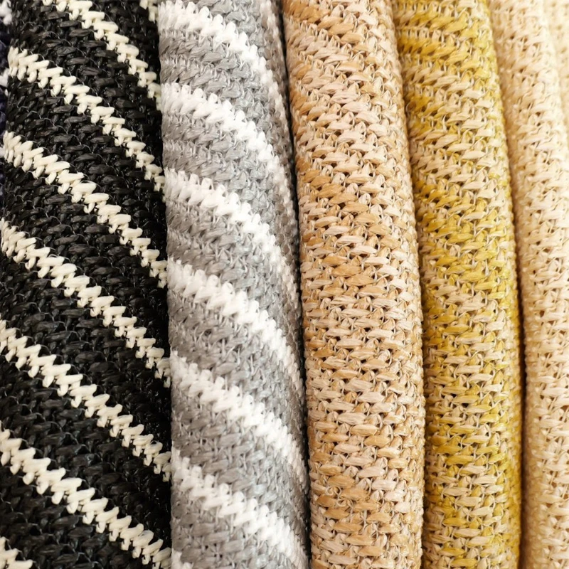 Summer Cloth - 1yard Colorful Strip Pp Straw Woven
