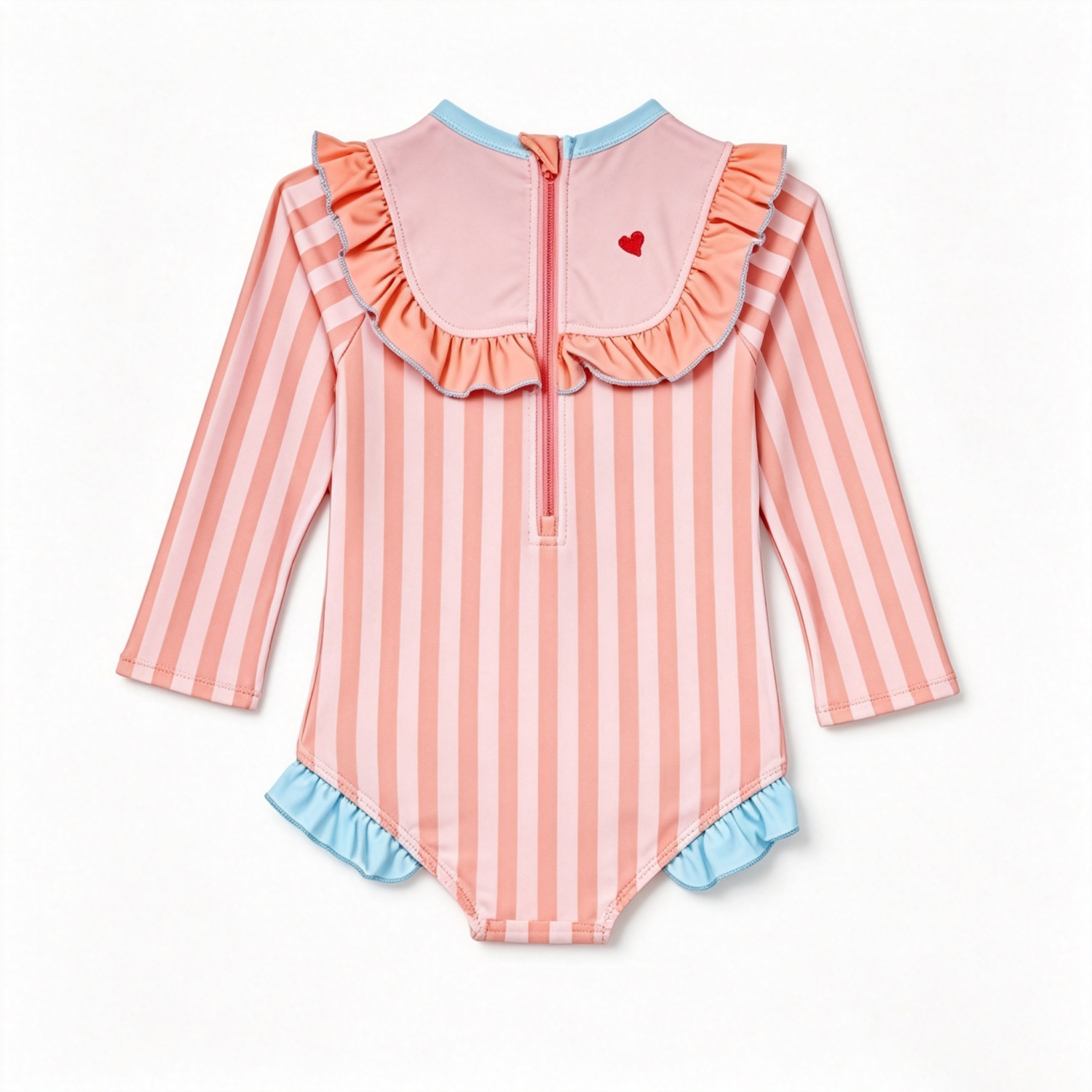 Pink Striped Girls Long Sleeve - огляд і ціна Rash Guard Long Sleeve