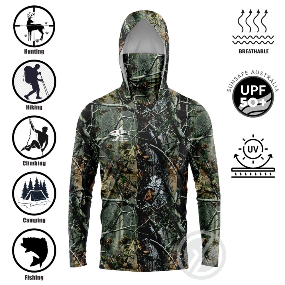 UPF50+ Hooded Fishing Shirt Bu - огляд і ціна Summer Clothing Trend