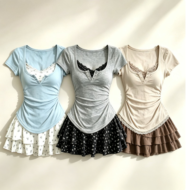Lolita Style Japanese Sweet 2  - огляд і ціна Summer Clothing Y2K