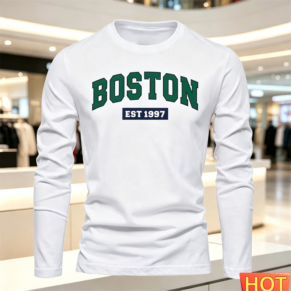 Autumn Summer Men's long sleev - огляд і ціна Summer Clothing Y2K