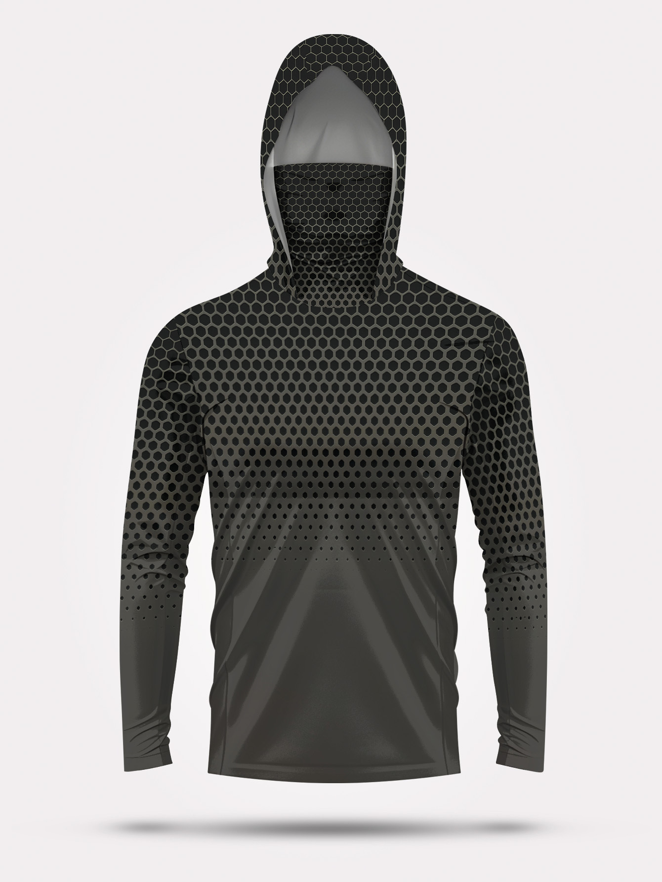 Men Hood Fishing Shirt long sl - огляд і ціна Summer Clothing Usa