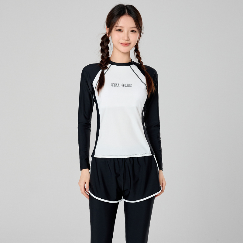 Girls Rash Guard Swimwear Long - огляд і ціна Rash Guard Long Sleeve