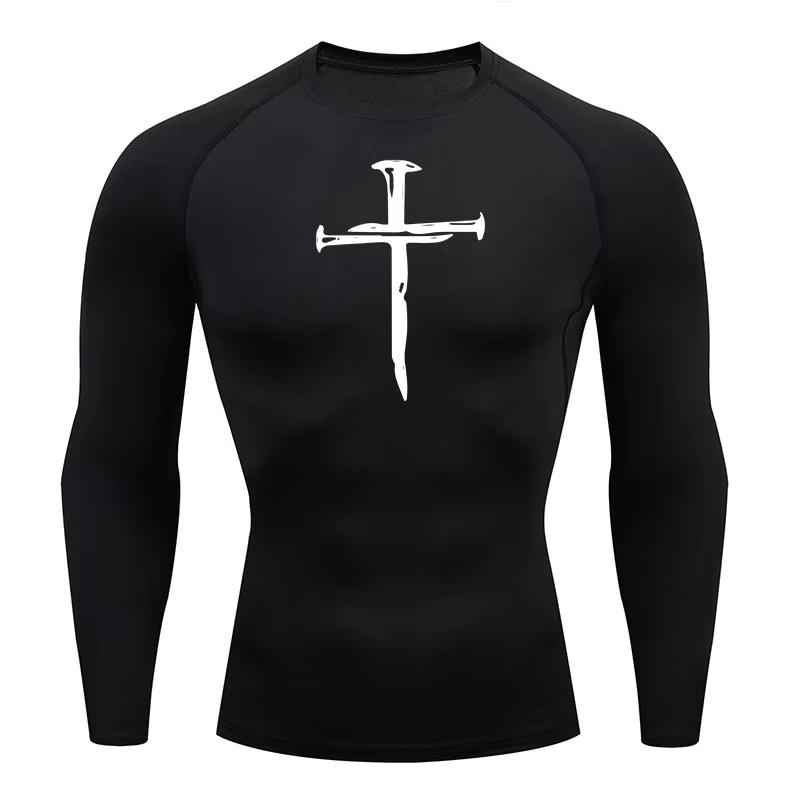 Christian Workout Compression  - огляд і ціна Rash Guard Long Sleeve