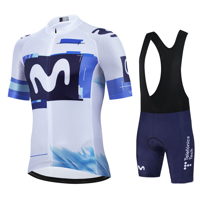 Movistar Pro Team Summer Cycli - огляд і ціна Summer Clothing Men Sale