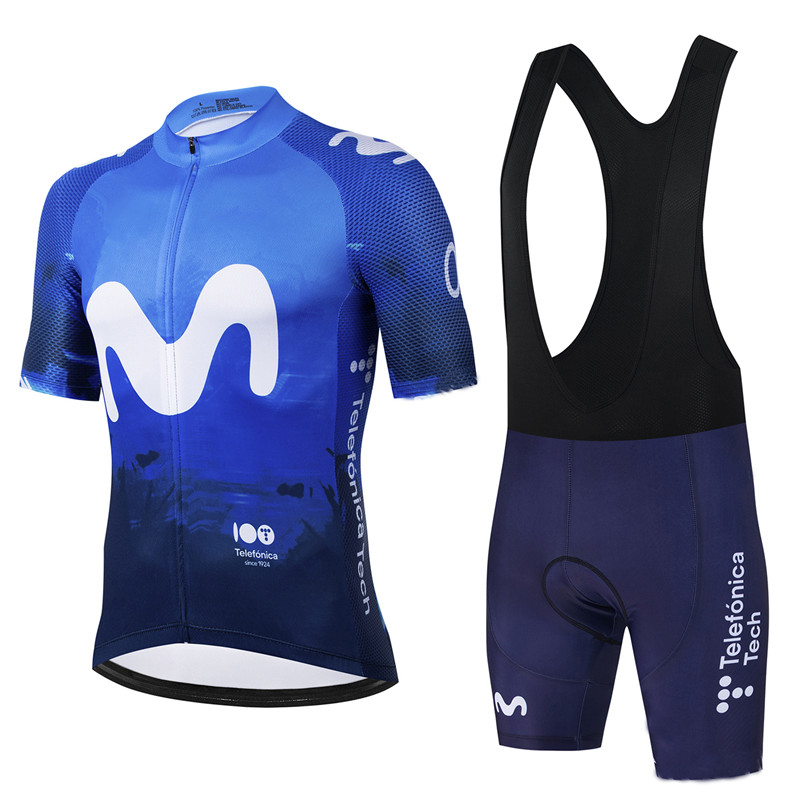 Movistar Pro Team Summer Cycli - огляд і ціна Summer Clothing Men Sale