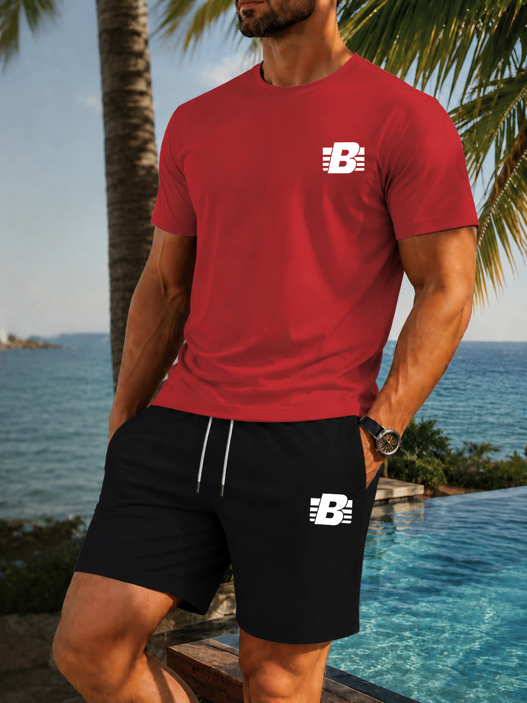 Men's 2-Piece Tracksuit Casual - огляд і ціна Summer Clothing Haul