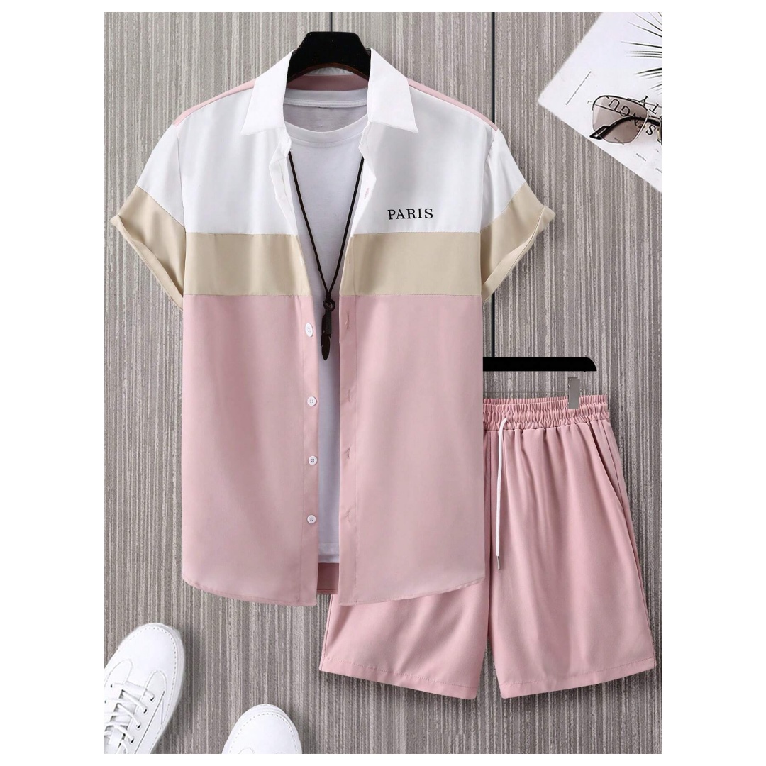 Men's Fashion Suit Blue And Wh - огляд і ціна Summer Clothing Trend