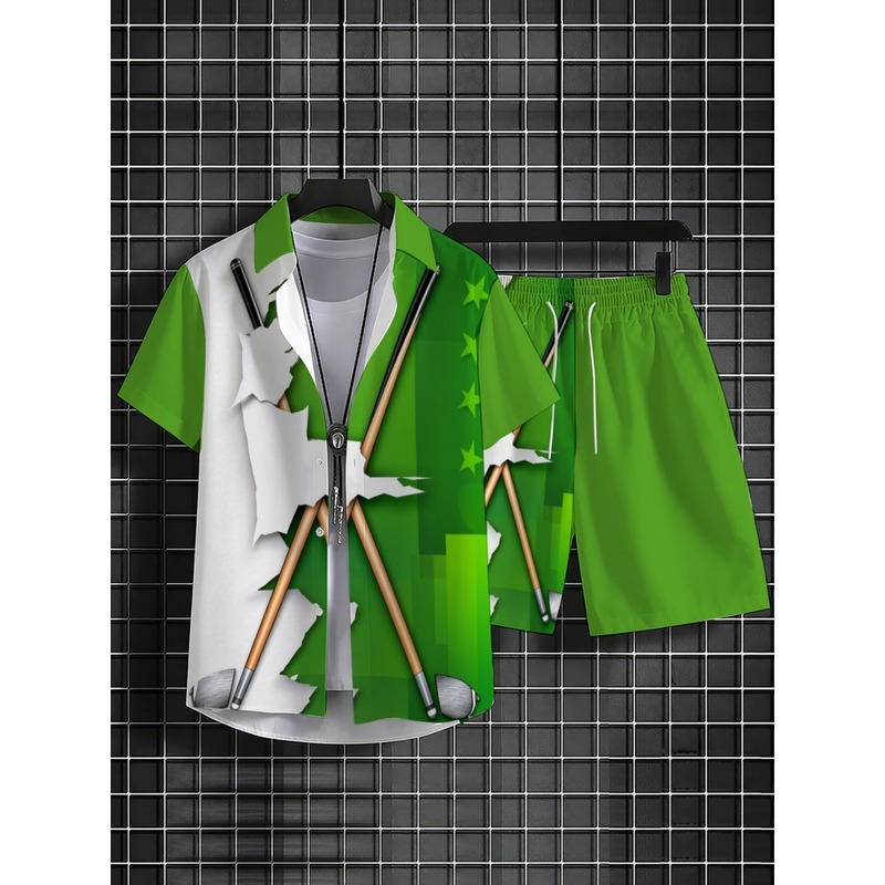 Men's Lightweight Casual Green - огляд і ціна Summer Clothing Trend